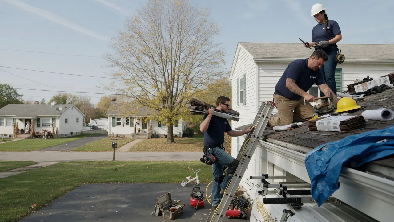 Local Roofing Contractors in Livingston, IL near me